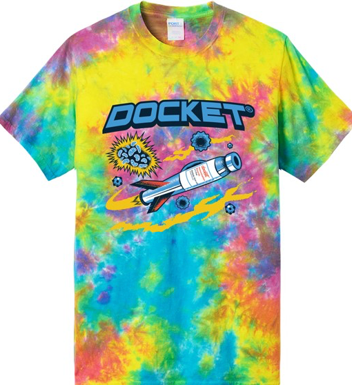Docket® Rocket Tie-dye T-shirt
